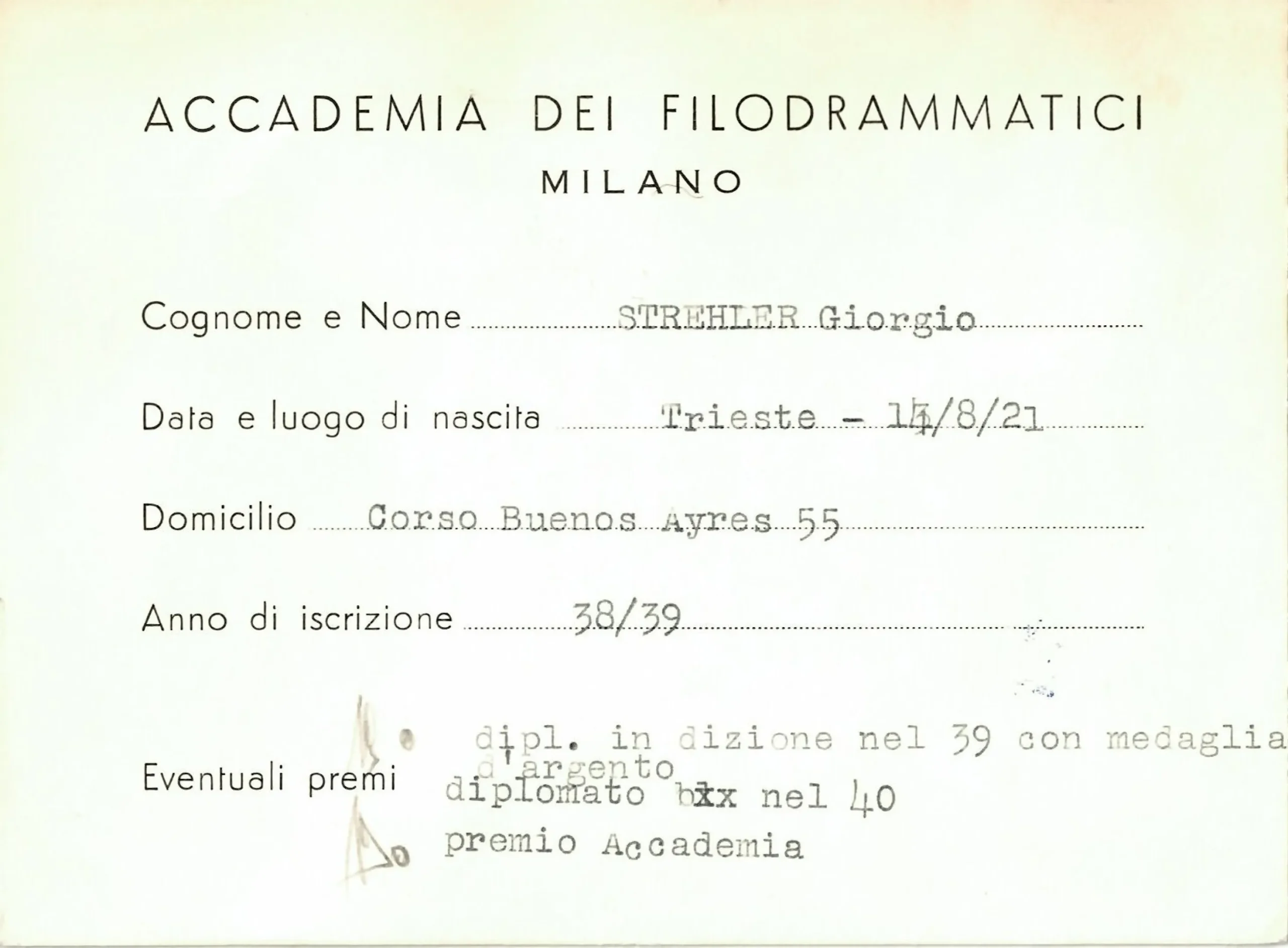Tra gli allievi illustri